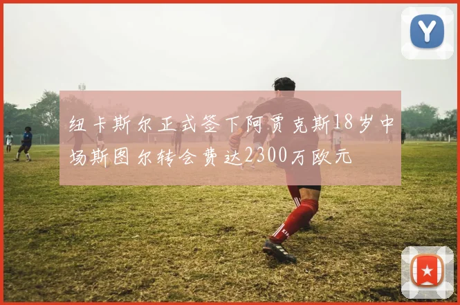 纽卡斯尔正式签下阿贾克斯18岁中场斯图尔转会费达2300万欧元